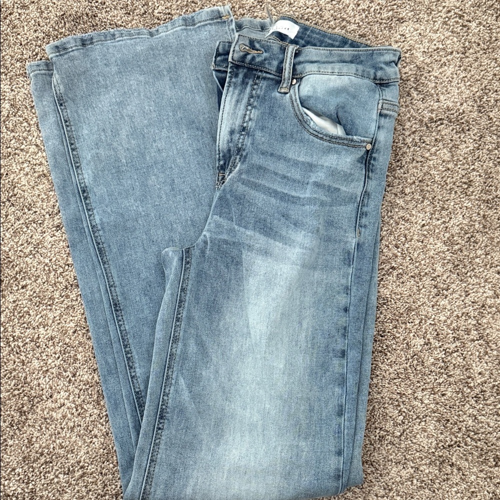 Classic Blue Flare Women's Jeans